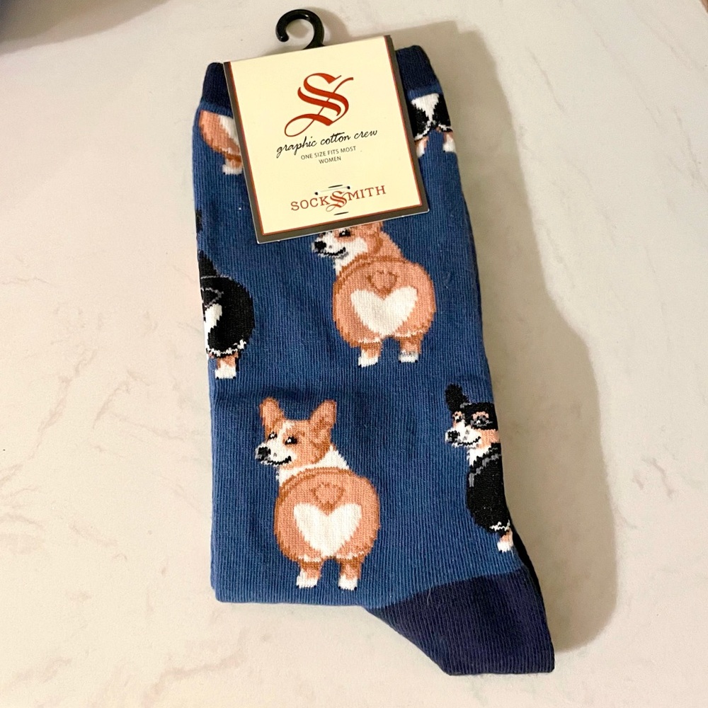 Corgi Socks- Free w/bundle